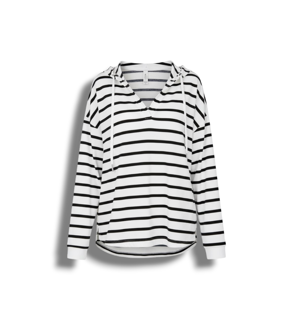 Deborah - Bluza w Luźnym Kroju – Casualowa Bluza z Długim Rękawem