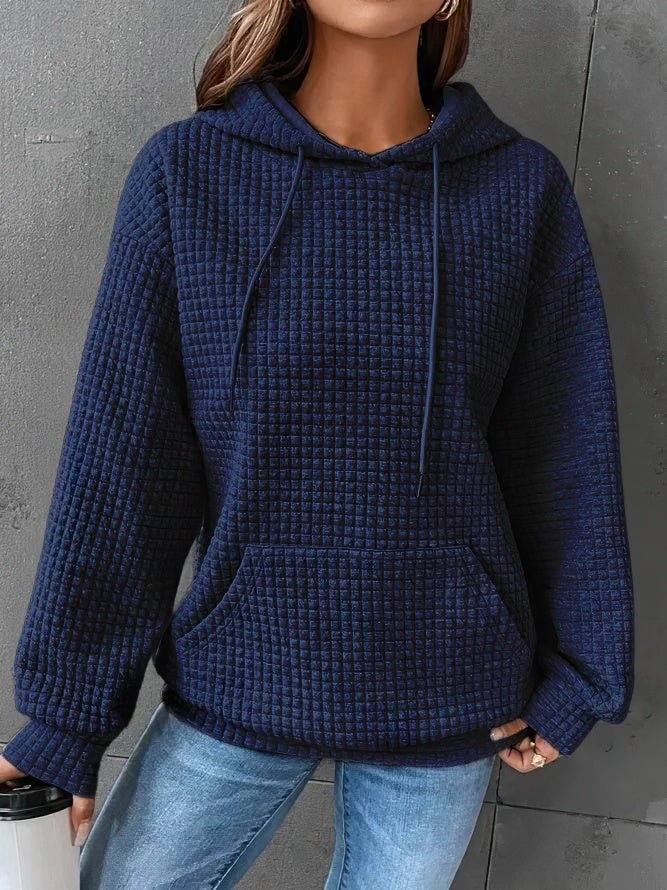 Kasey – wygodna damska bluza z kapturem – zima