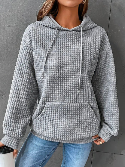 Kasey – wygodna damska bluza z kapturem – zima