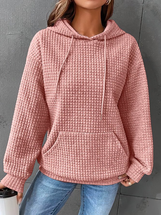 Kasey – wygodna damska bluza z kapturem – zima