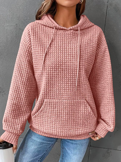 Kasey – wygodna damska bluza z kapturem – zima