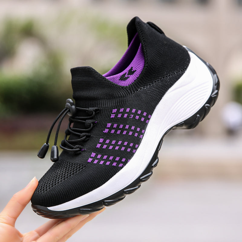 Julia - Damska Ortopedyczne Sneakersy | Szerokie Dopasowanie