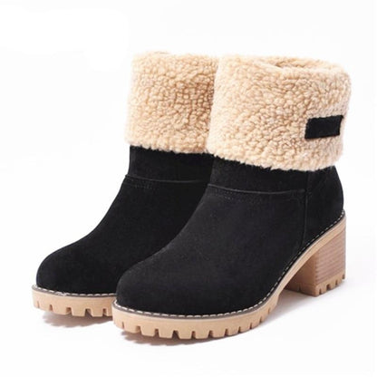 Katerina | Zimowe buty damskie ze stylowym i miękkim wykończeniem