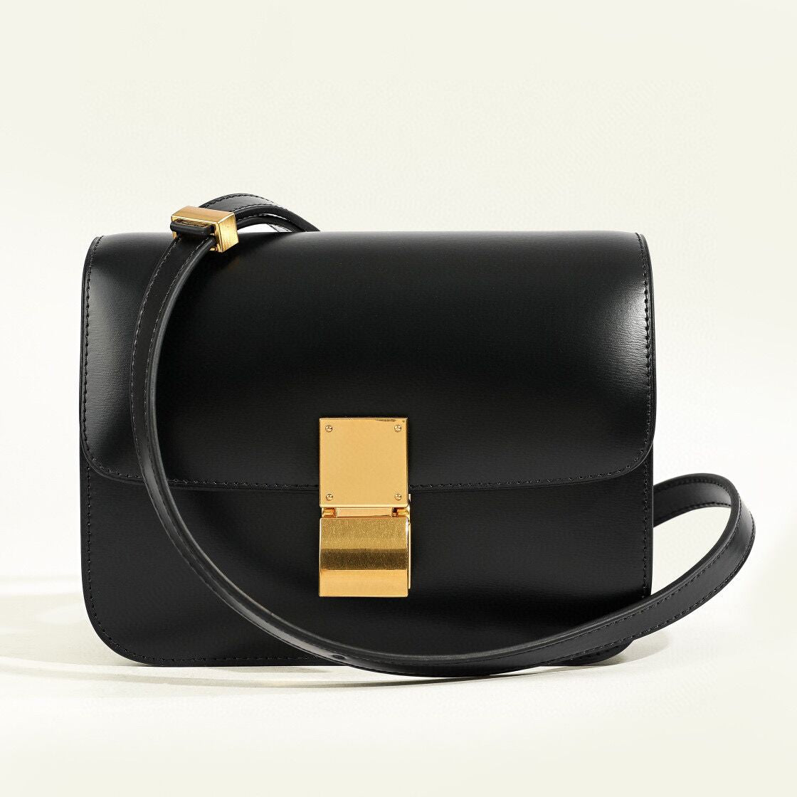Blanche | Torebka damska skórzana na ramię minimalistyczna elegancka klasyczna