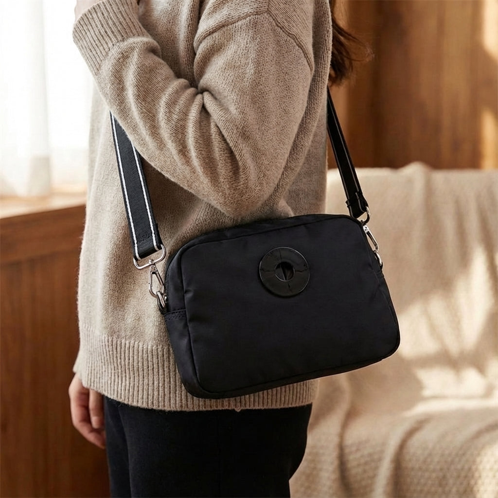 Rosaleen | Mała torba damska crossbody Minique w kompaktowym, podróżnym stylu