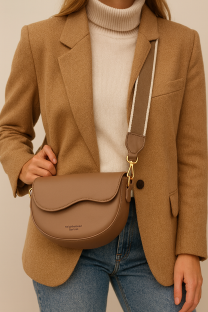 Gwendolyn | Damska torebka crossbody z wegańskiej skóry