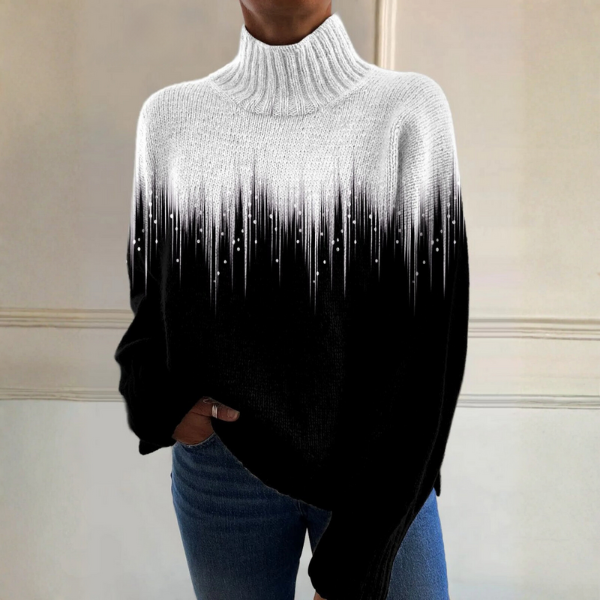 Sophia | Damski elegancki ponadczasowy sweter dzianinowy