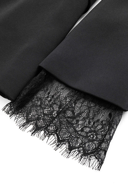 Agnes | Marynarka damska z koronkowymi detalami na mankietach, elegancka stylowa