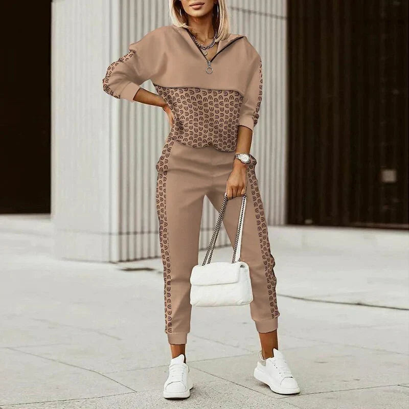 Maja | Stylowy damski komplet dresowy