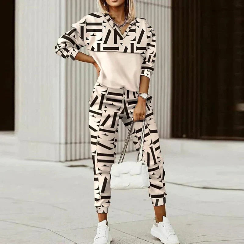 Maja | Stylowy damski komplet dresowy