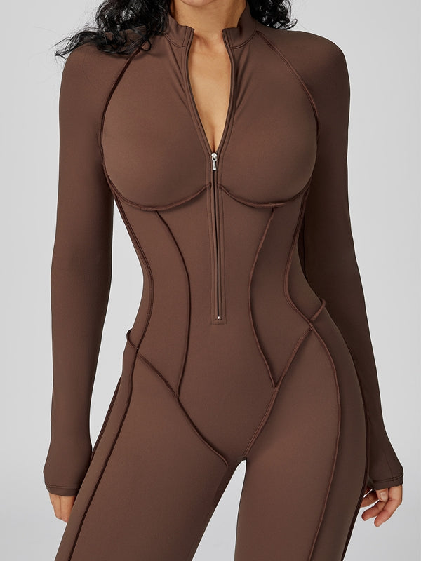 Loretta | Damskie body z kontrastowymi przeszyciami, dopasowany fason, nowoczesny i elegancki styl
