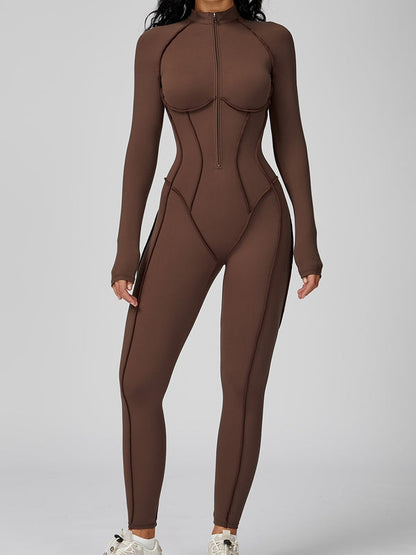 Loretta | Damskie body z kontrastowymi przeszyciami, dopasowany fason, nowoczesny i elegancki styl