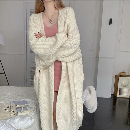 Ursula | Kardigan damski długi w stylu oversize, jesienno-zimowy