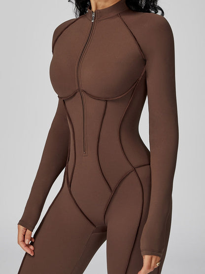 Loretta | Damskie body z kontrastowymi przeszyciami, dopasowany fason, nowoczesny i elegancki styl