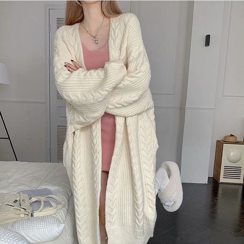 Ursula | Kardigan damski długi w stylu oversize, jesienno-zimowy