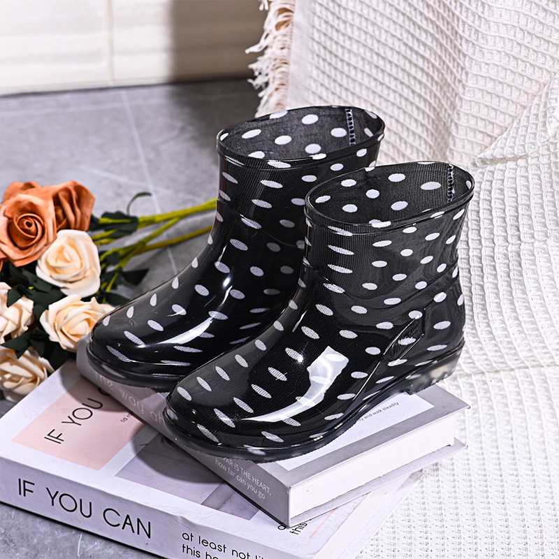 Eliza - Modne Kalosze – Modny Kolorowy Wzorzysty Design