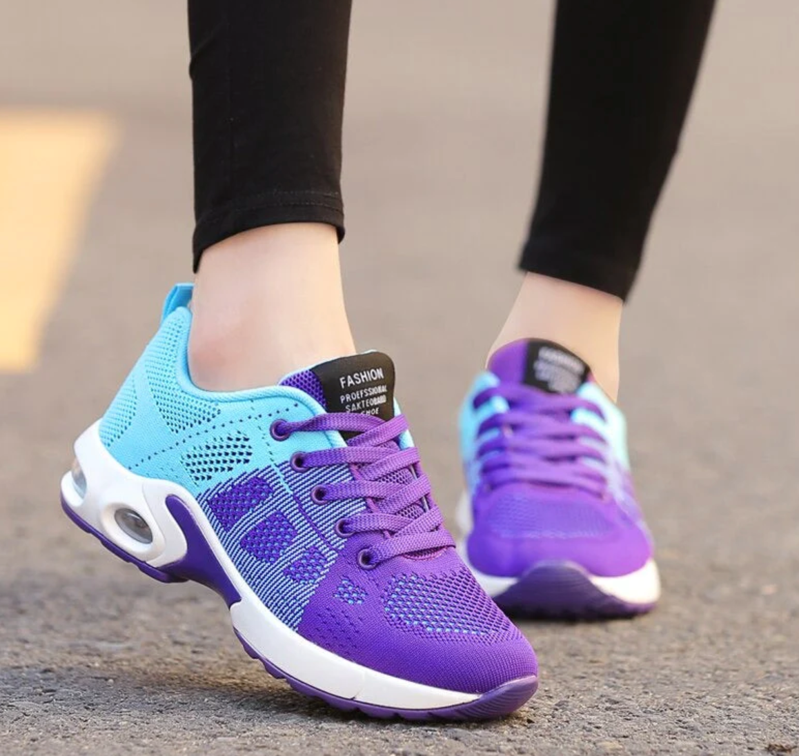 Angelika | Damskie ortopedyczne sneakersy lekkie z amortyzacją powietrzną