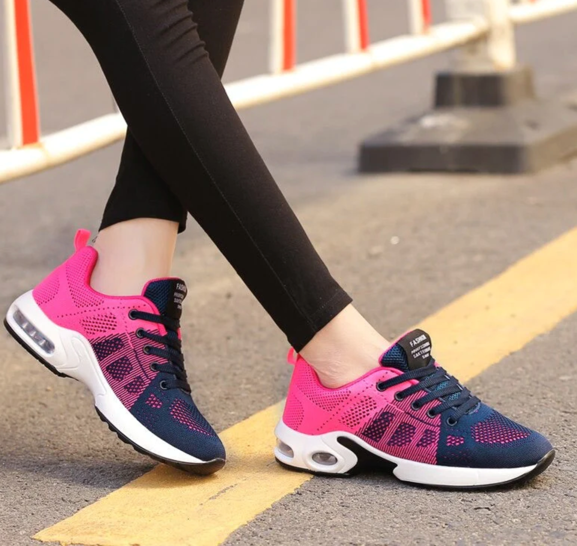 Angelika | Damskie ortopedyczne sneakersy lekkie z amortyzacją powietrzną