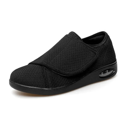 Solenne - Damskie buty ortopedyczne haluks na rzepy z oddychającą siateczką i amortyzacją
