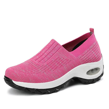 Avonlea - Damskie buty ortopedyczne slip-on z amortyzującą podeszwą powietrzną
