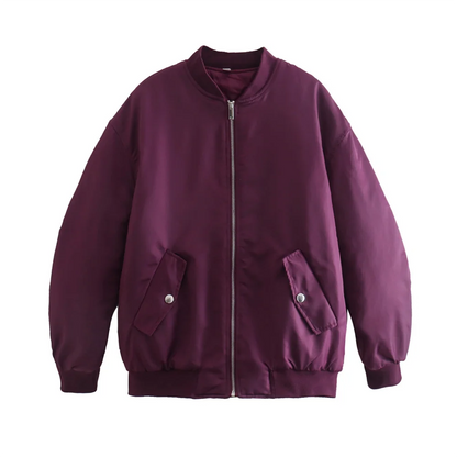 Felicja - Damska kurtka bomber oversize