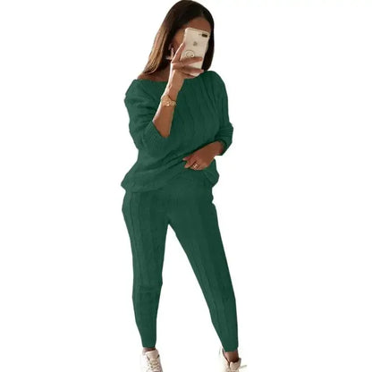 Selmira - Dwuczęściowy damski dres treningowy na jesień i zimę