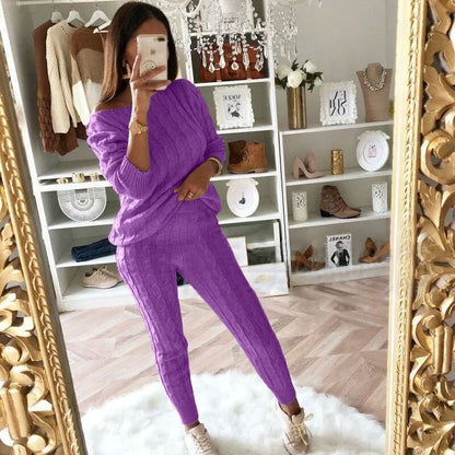 Selmira - Dwuczęściowy damski dres treningowy na jesień i zimę
