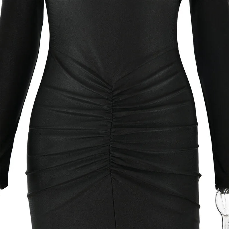 Glenna | Sukienka midi FRESH LABEL Aiaccia elegancka casualowa