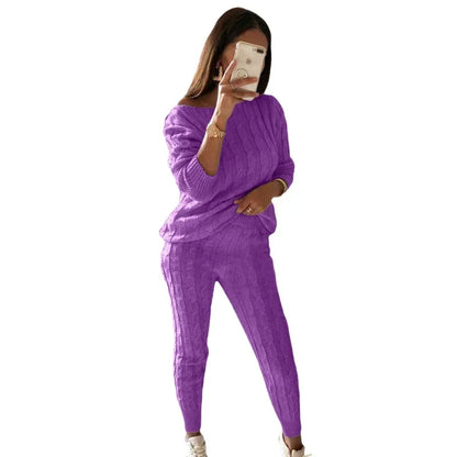 Selmira - Dwuczęściowy damski dres treningowy na jesień i zimę