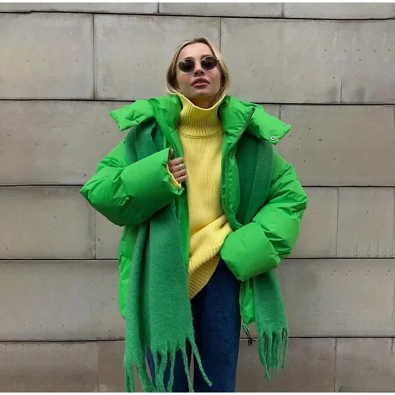 Bianka | Damska kurtka puchowa oversize