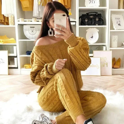 Selmira - Dwuczęściowy damski dres treningowy na jesień i zimę