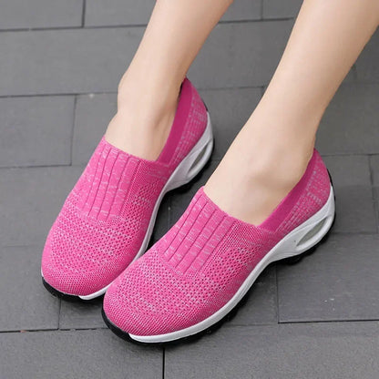 Avonlea - Damskie buty ortopedyczne slip-on z amortyzującą podeszwą powietrzną