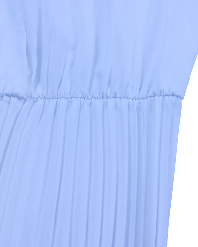 Rosalyn | Sukienka maxi damska plus size z dekoltem w serek