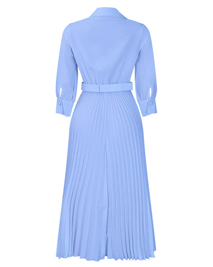 Rosalyn | Sukienka maxi damska plus size z dekoltem w serek