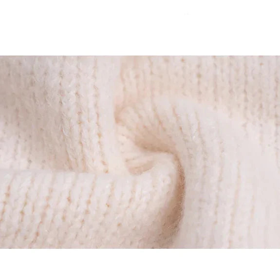 Honor | Sweter damski FRESH LABEL Elara z wiązaniem (striktrui)