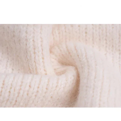 Honor | Sweter damski FRESH LABEL Elara z wiązaniem (striktrui)