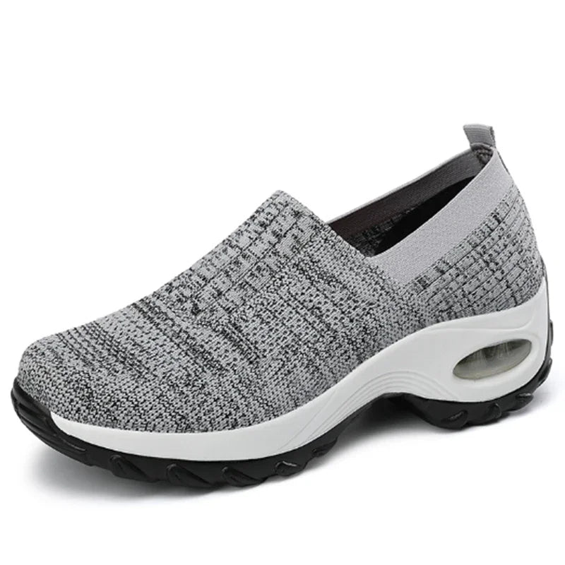 Avonlea - Damskie buty ortopedyczne slip-on z amortyzującą podeszwą powietrzną