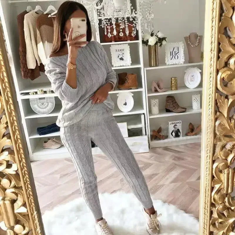 Selmira - Dwuczęściowy damski dres treningowy na jesień i zimę