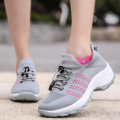 Julia - Damska Ortopedyczne Sneakersy | Szerokie Dopasowanie