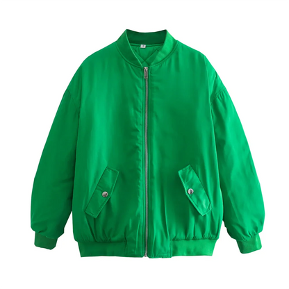 Felicja - Damska kurtka bomber oversize