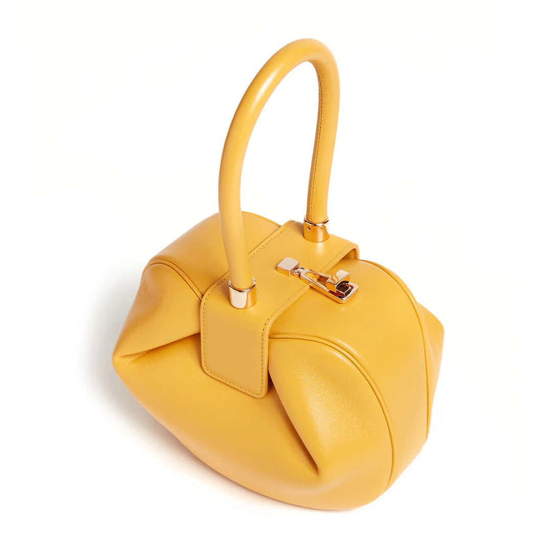 Sherry | Torebka damska mini okrągła z rączką elegancka stylowa