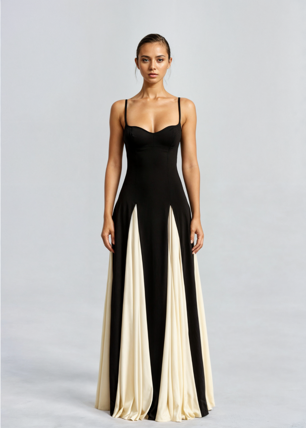 Cary | Damska elegancka sukienka maxi