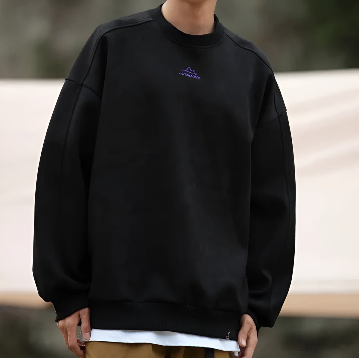 Fern - Oversize’owa bluza damska o outdoorowo-casualowym charakterze