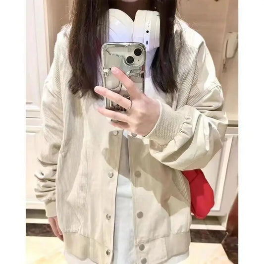 Maja | Luźna i wygodna kurtka damska oversize w stylu vintage