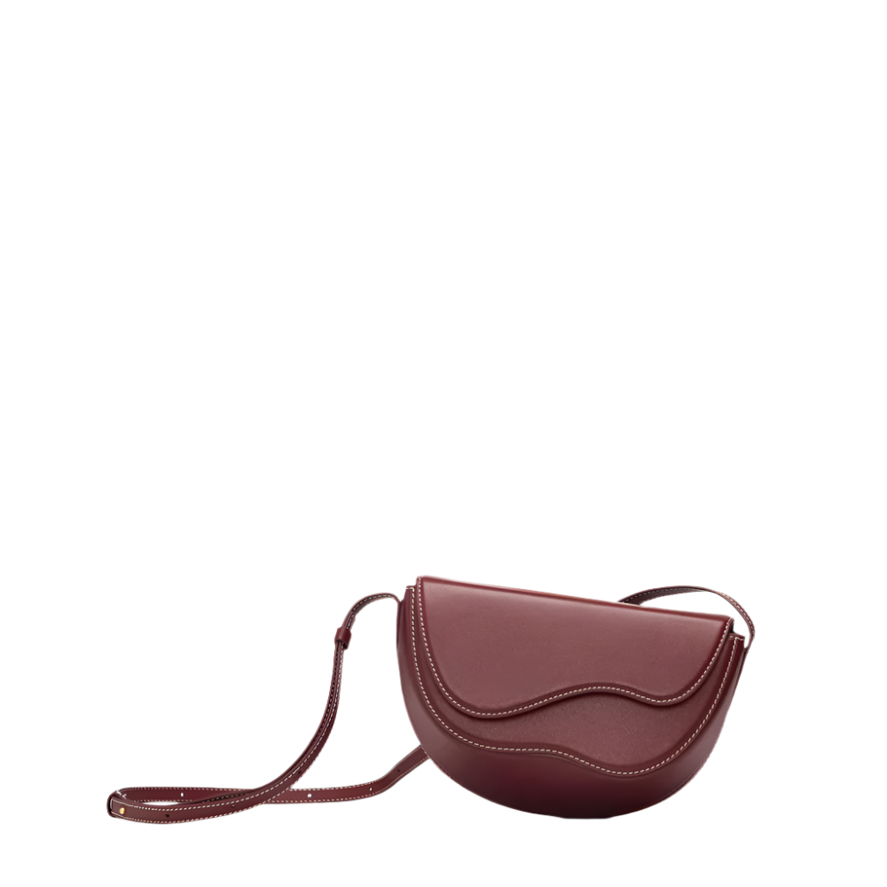 Antonia | Elegancka torebka damska na ramię, miękka struktura, regulowany pasek, klasyczny fason saddle