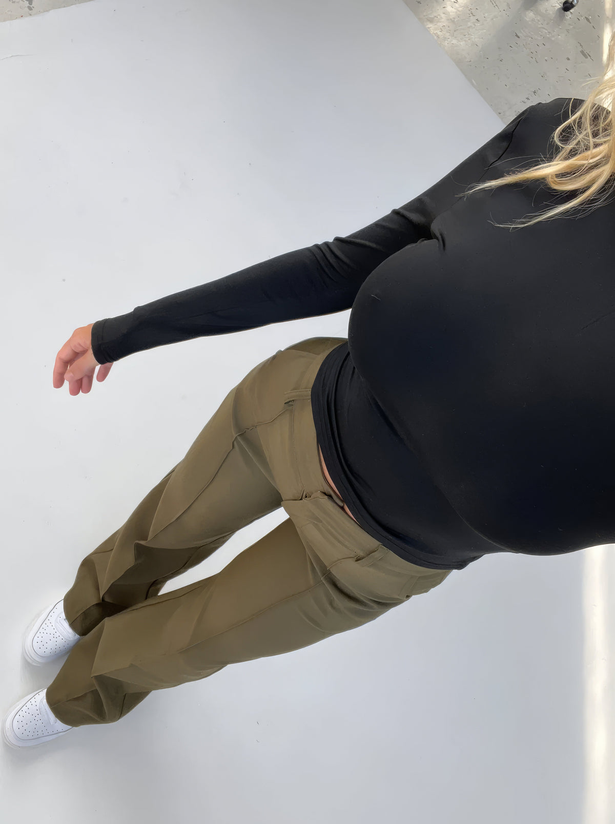 Lena | Eleganckie spodnie damskie z wysokim stanem