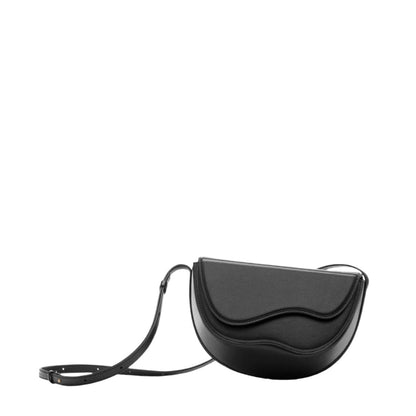 Antonia | Elegancka torebka damska na ramię, miękka struktura, regulowany pasek, klasyczny fason saddle