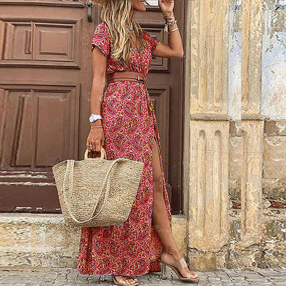 Velvet | zwiewna sukienka maxi damska boho, elegancka letnia sukienka na ciepłe dni