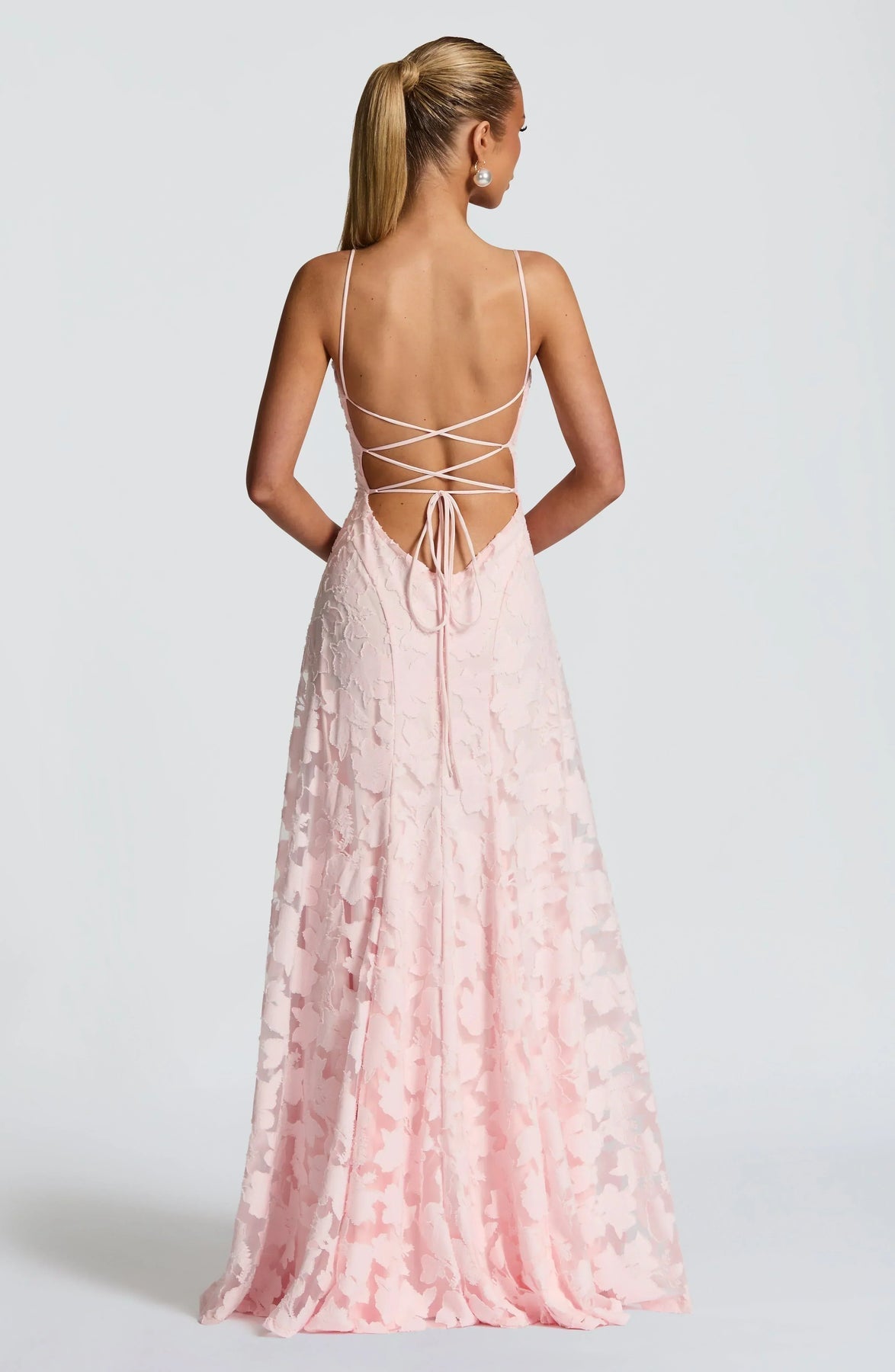 Lilly | damska suknia wieczorowa o kroju litery A, w stylu maxi