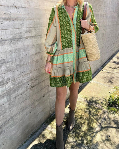 Alyson | Damska tunika wieczorowa – styl boho, zwiewna